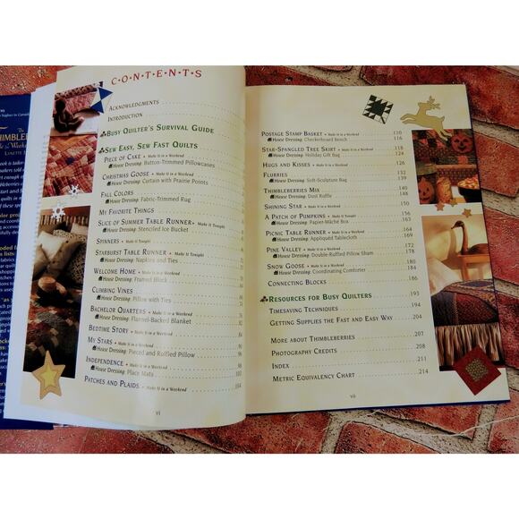 Thimbleberries Guide for Weekend Quilters Lynette Jensen Quilt Book - Picture 2 of 11